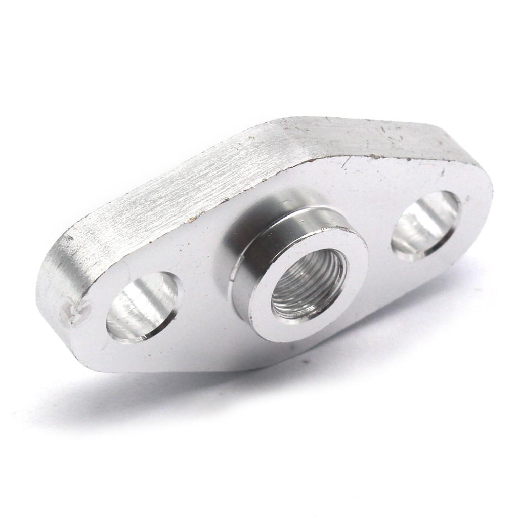 38mm 4AN Turbo Oil Feed Inlet Fitting Flange For T3 T4 T35 T04 Turbocharger