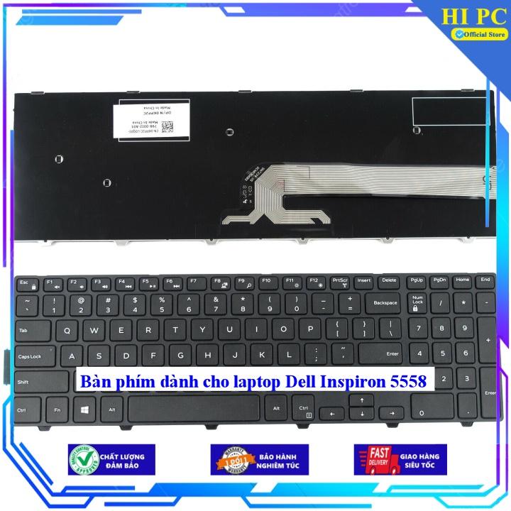 Bàn phím dành cho laptop Dell Inspiron 5558 - Phím Zin - Hàng Nhập Khẩu