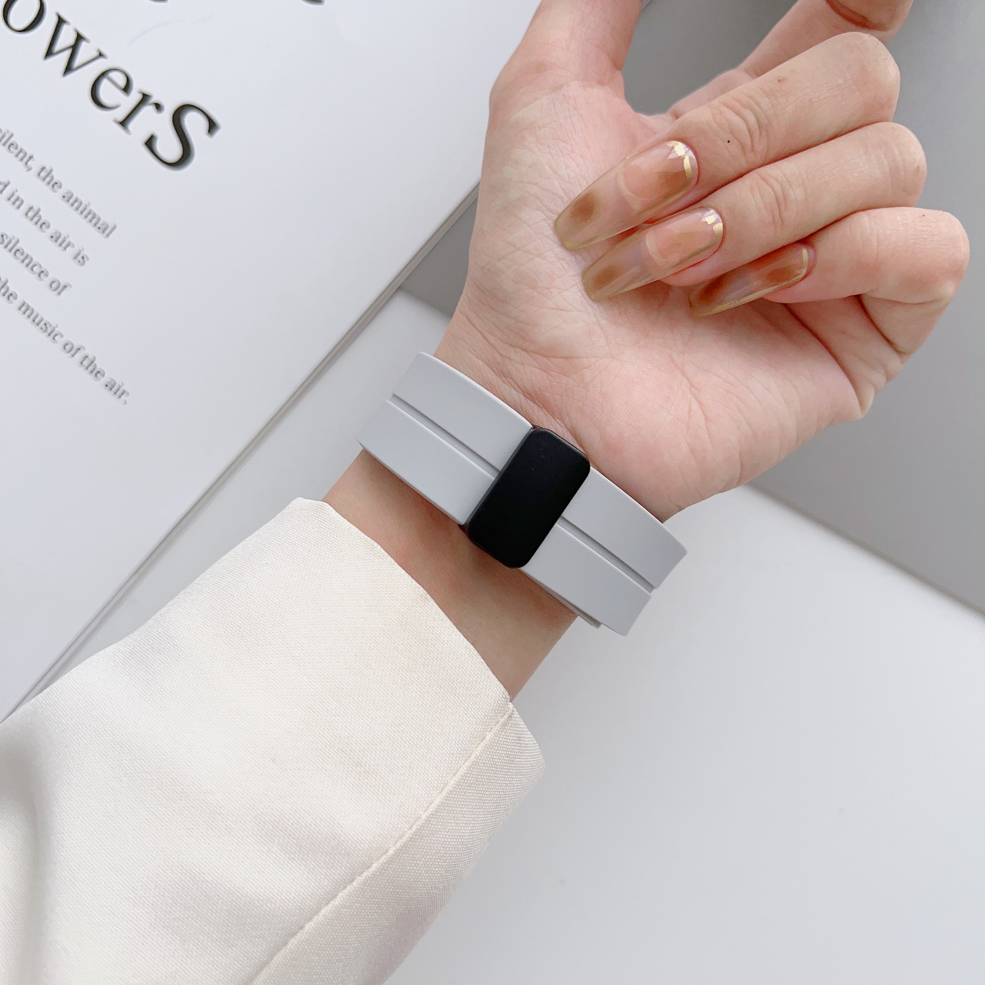 Dây Đeo Nam Nữ Mẫu Mới Silicon thể thao Cho Iwatch series 7 6 SE 5 4 49mm 41mm 45mm 44mm 40mm