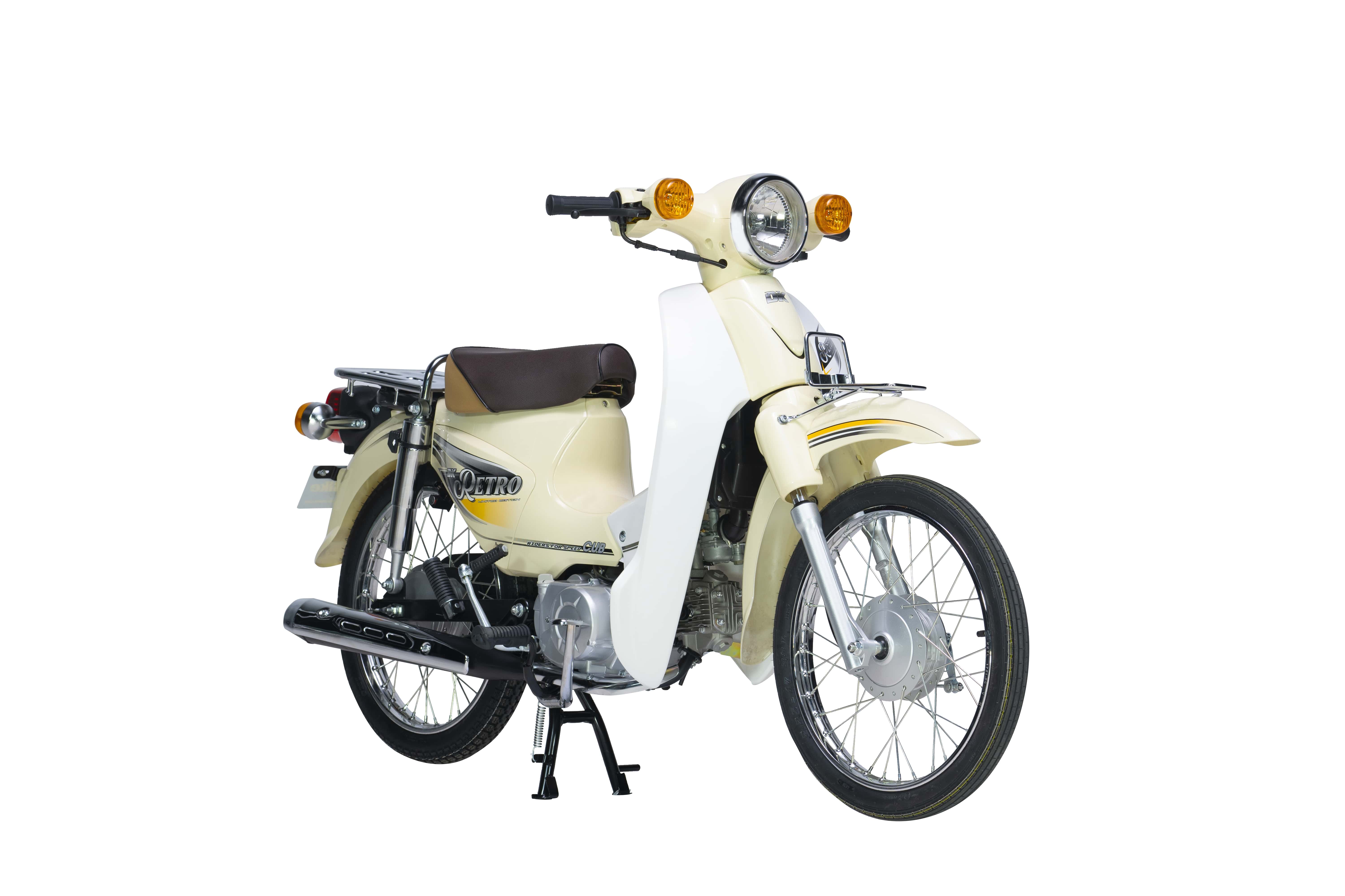 Xe Máy 50cc DK Retro - Màu Be