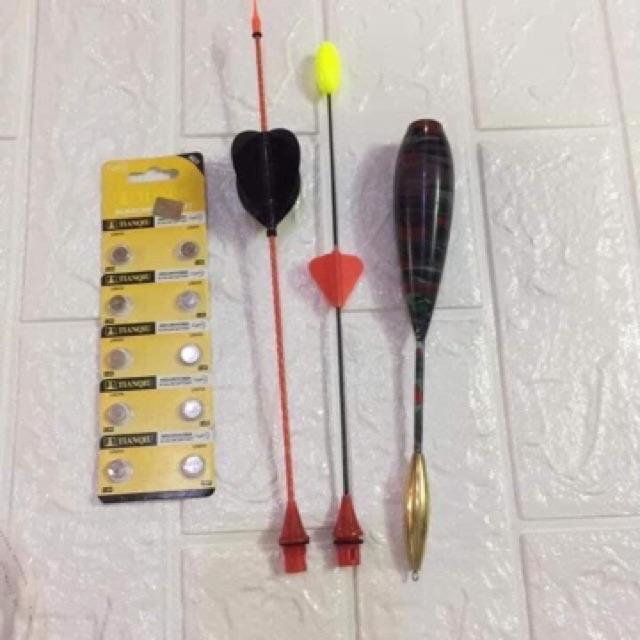 Phao lục chân đồng 2 ngọn siêu đẹp.phao câu lục