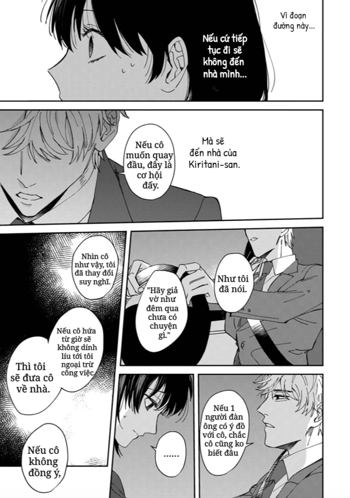 tôi không thể chỉ biết yêu thôi - cấp trên hay soi mói và cấp dưới nghiện mùi chapter 2 17