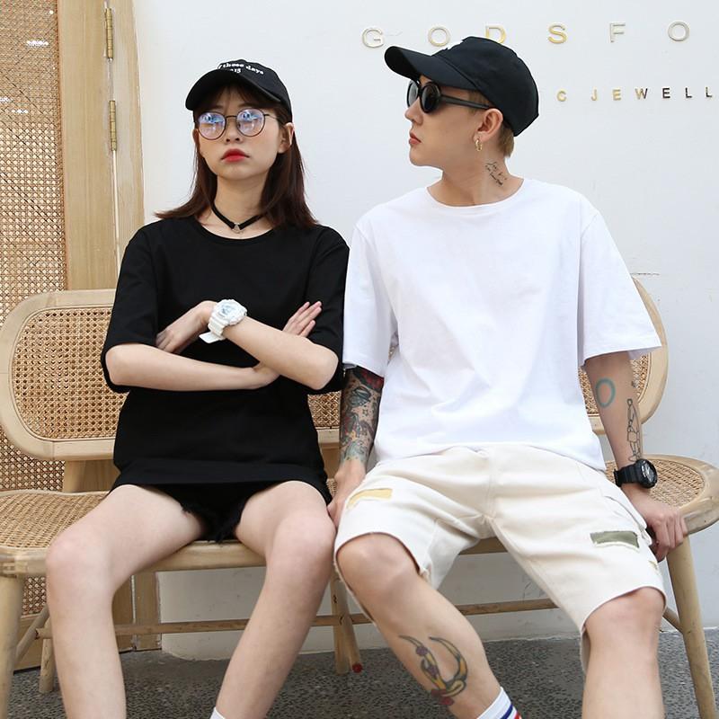 Áo Thun Nam Nữ Trơn :: Áo Thun Unisex Form Rộng Cực Đẹp