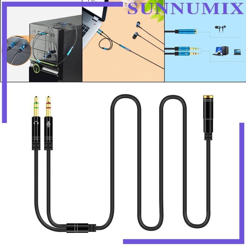 Đầu chia cổng tai nghe sang loa chơi game cho Laptop/PC