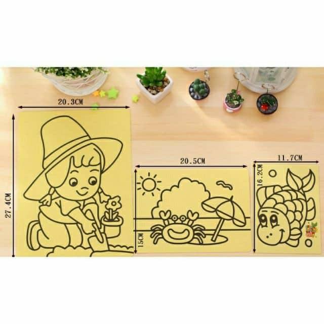 TRANH CÁT GIÚP BÉ TẬP TRUNG, KIÊN NHẪN & SÁNG TẠO