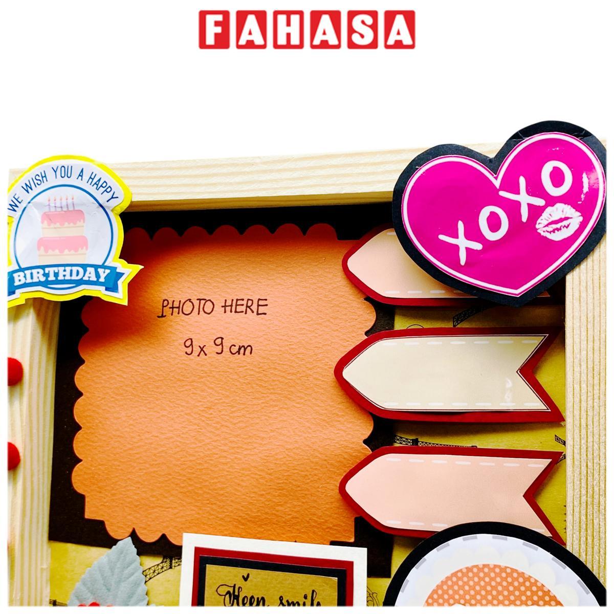 Khung Ảnh Vintage - Keep Smile - Vinacraft