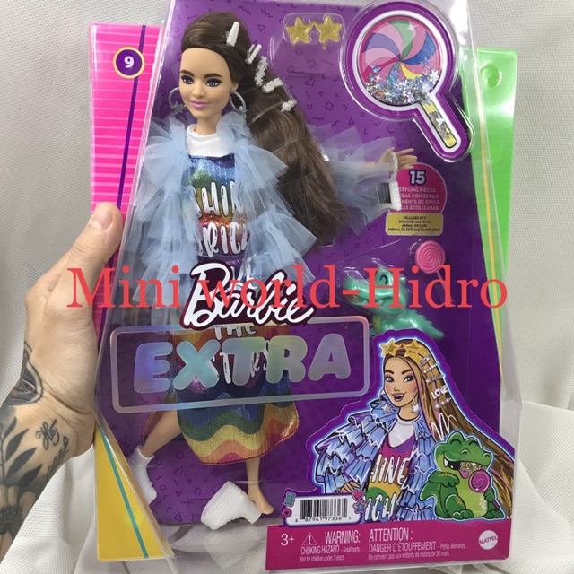 Búp bê Barbie Extra Doll chính hãng Full khớp