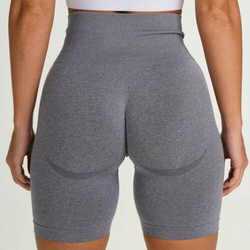 Peach mông tập thể dục quần legging nữ thể dục thể thao chặt chẽ chạy quần short quần ba điểm hông Color: S6206C07 Size: XS