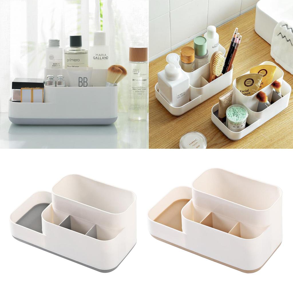 Home Jewelry and Cosmetic Storage Makeup Organizer Gray