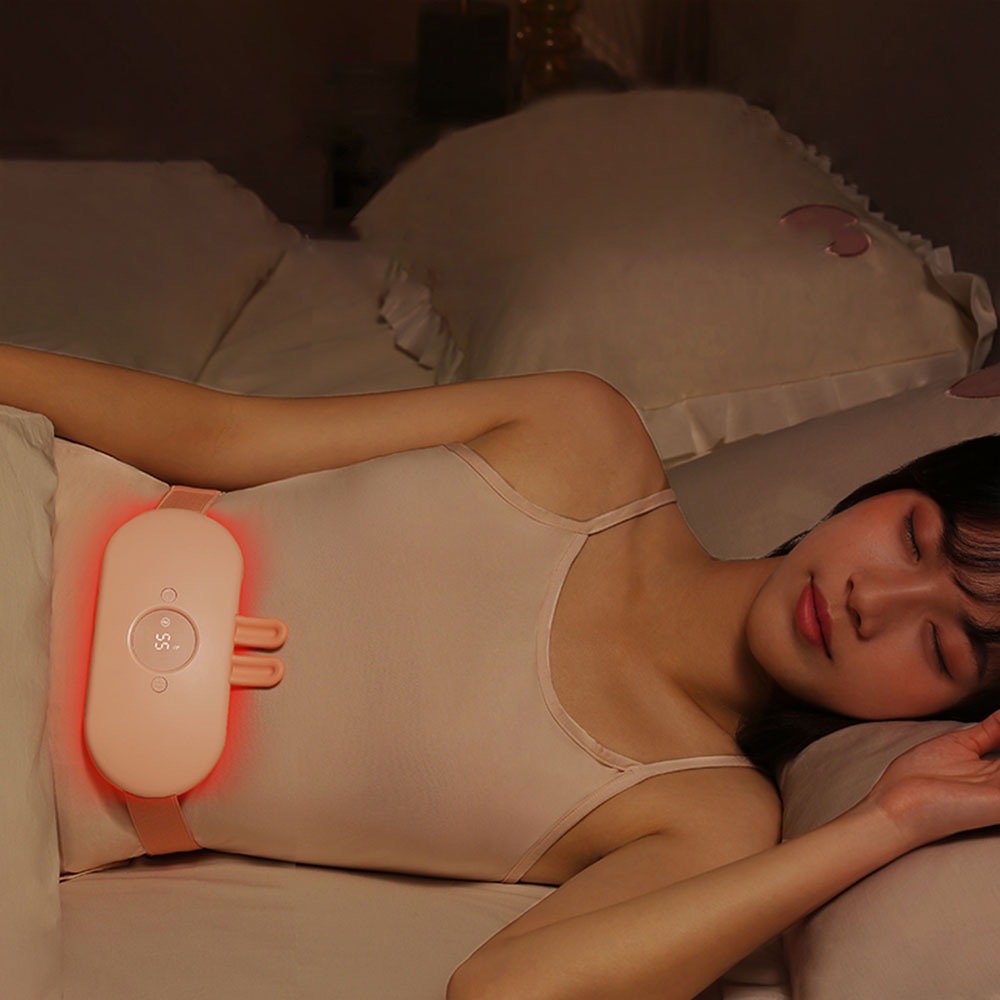 ￼Thắt lưng sưởi ấm giảm đau Uareliffe kỹ thuật số 5 chế độ