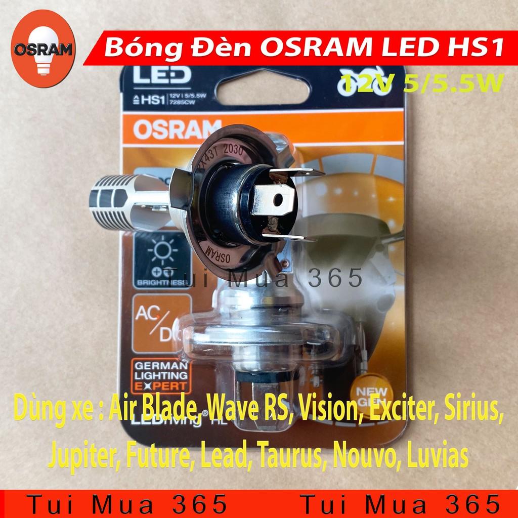 Bóng đèn LED HS1 tăng sáng trắng OSRAM Air Blade, Wave RS, Vision, Exciter, Sirius, Jupiter, Future