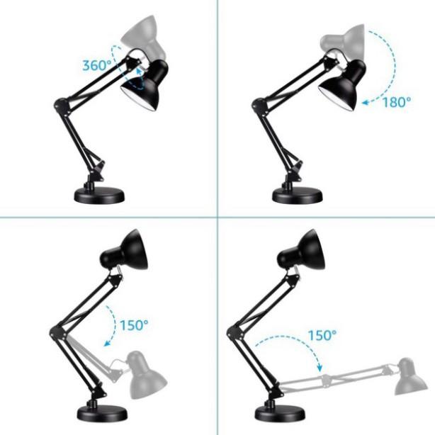 ĐÈN PIXAR ĐỂ BÀN CAO CẤP- ĐÈN HỌC/ LÀM VIỆC/ ĐỌC SÁCH CÓ ĐỀ RỜI VÀ CHÂN KẸP