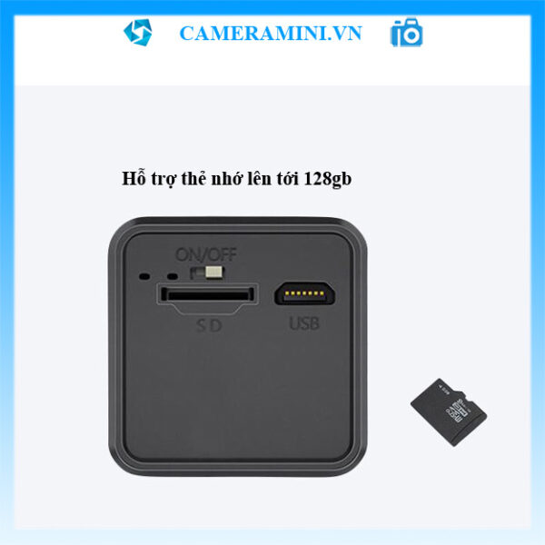 Camera Siêu Nhỏ Wifi X6 FULLHD 1080P Đa Năng- Hồng Ngoại Quay Ban Đêm, Hình Ảnh Sắc Nét Cả Ngày Và Đêm, Pin Dung Lượng Khủng, Siêu Bền- Kết Nối Wifi Qua Điện Thoại Xem Từ Xa