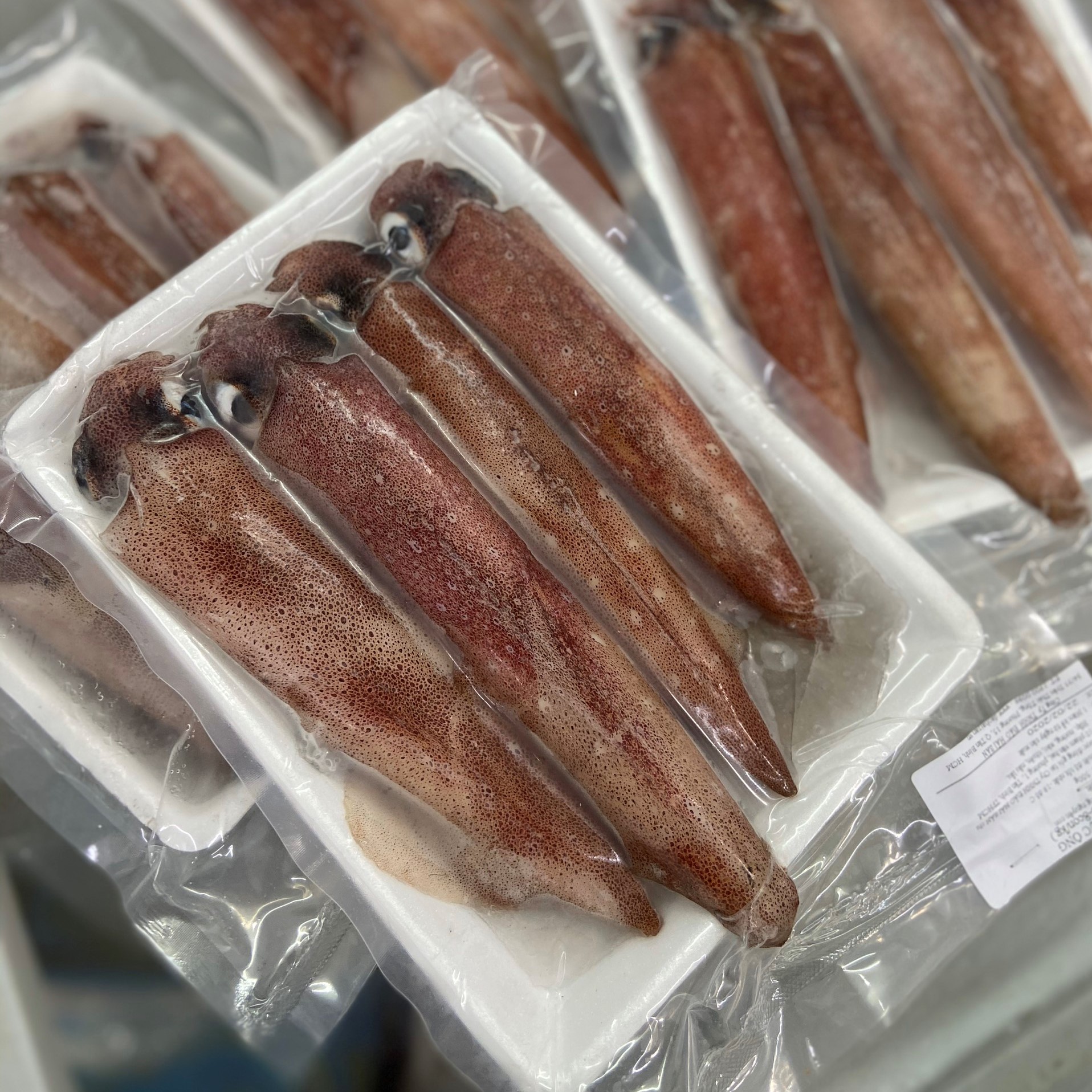 Mực Ống Size L Khay 500g