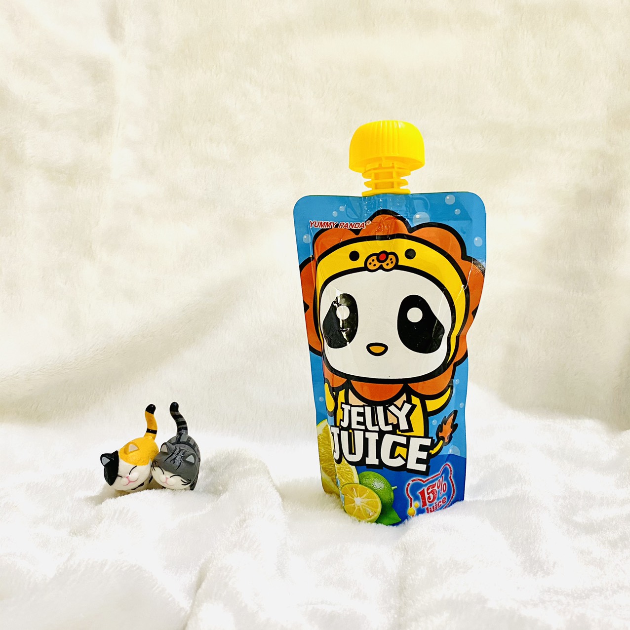 Thạch uống trái cây YUMMY PANDA vị Chanh 150g