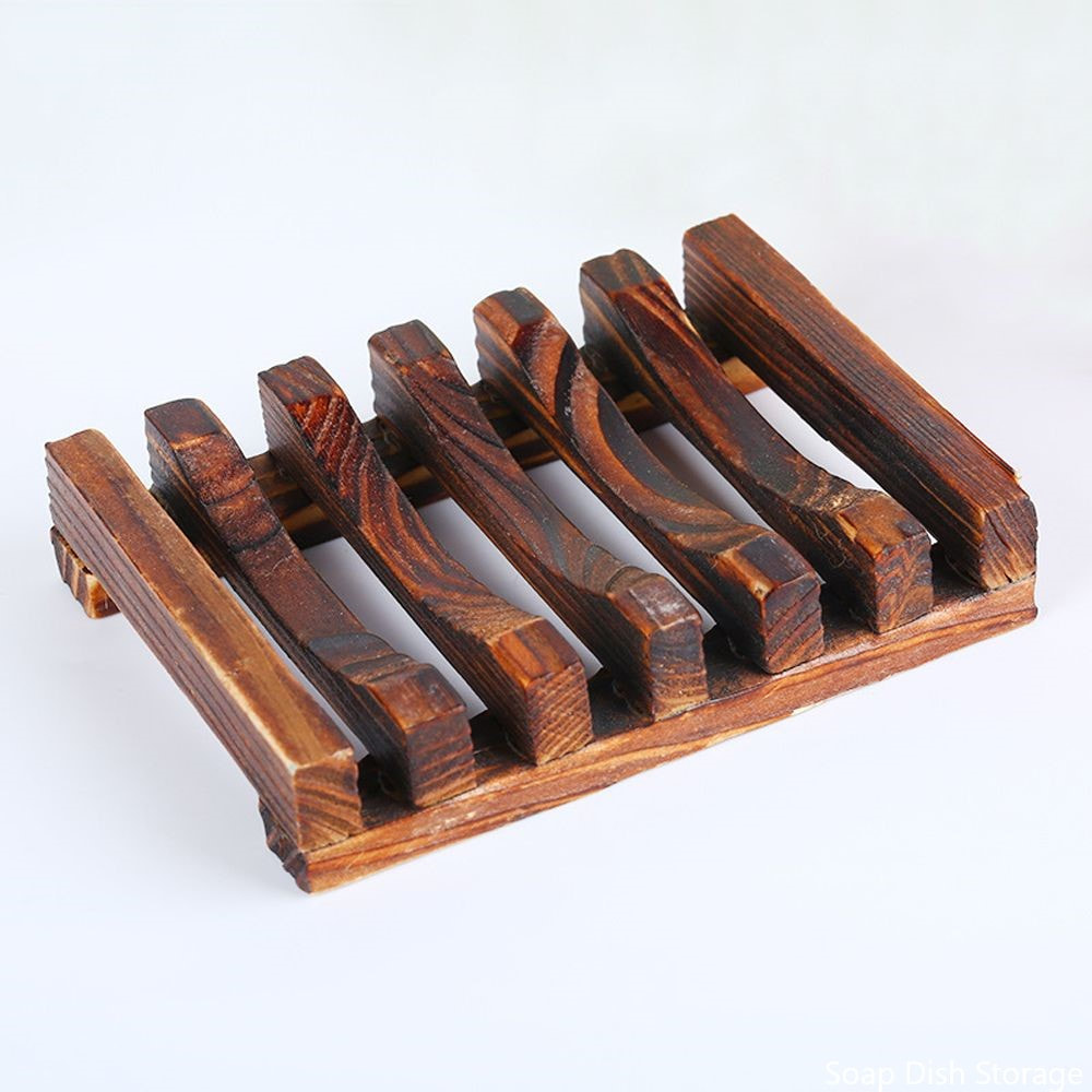 Khay Dĩa Đựng Xà Phòng handmade Bằng gỗ tự nhiên – Natural Wood Soap Tray Holder Bathroom, decor trang trí phòng tắm theo phong cách gần gũi với môi trường