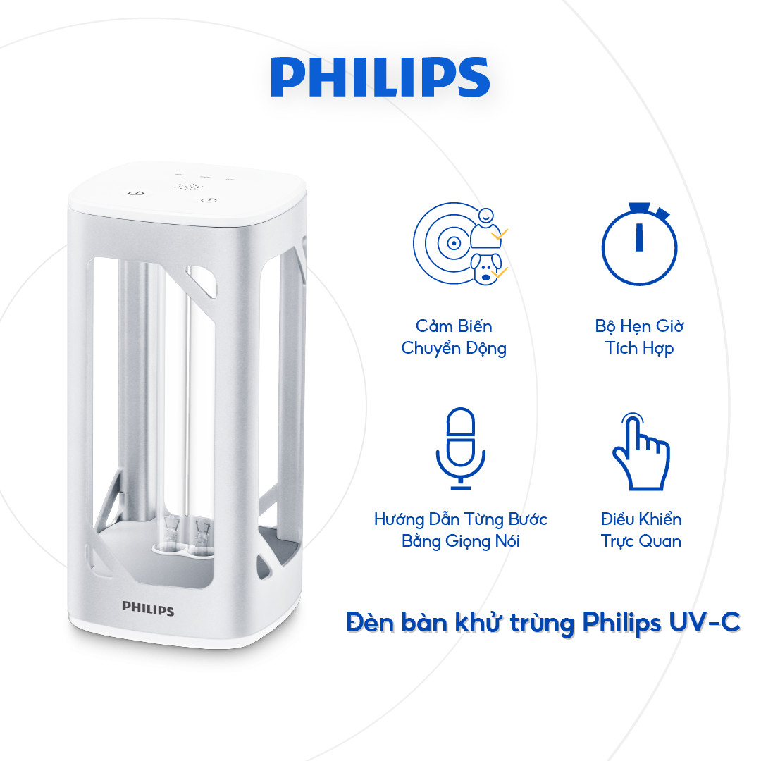 Đèn bàn khử trùng Philips UV-C