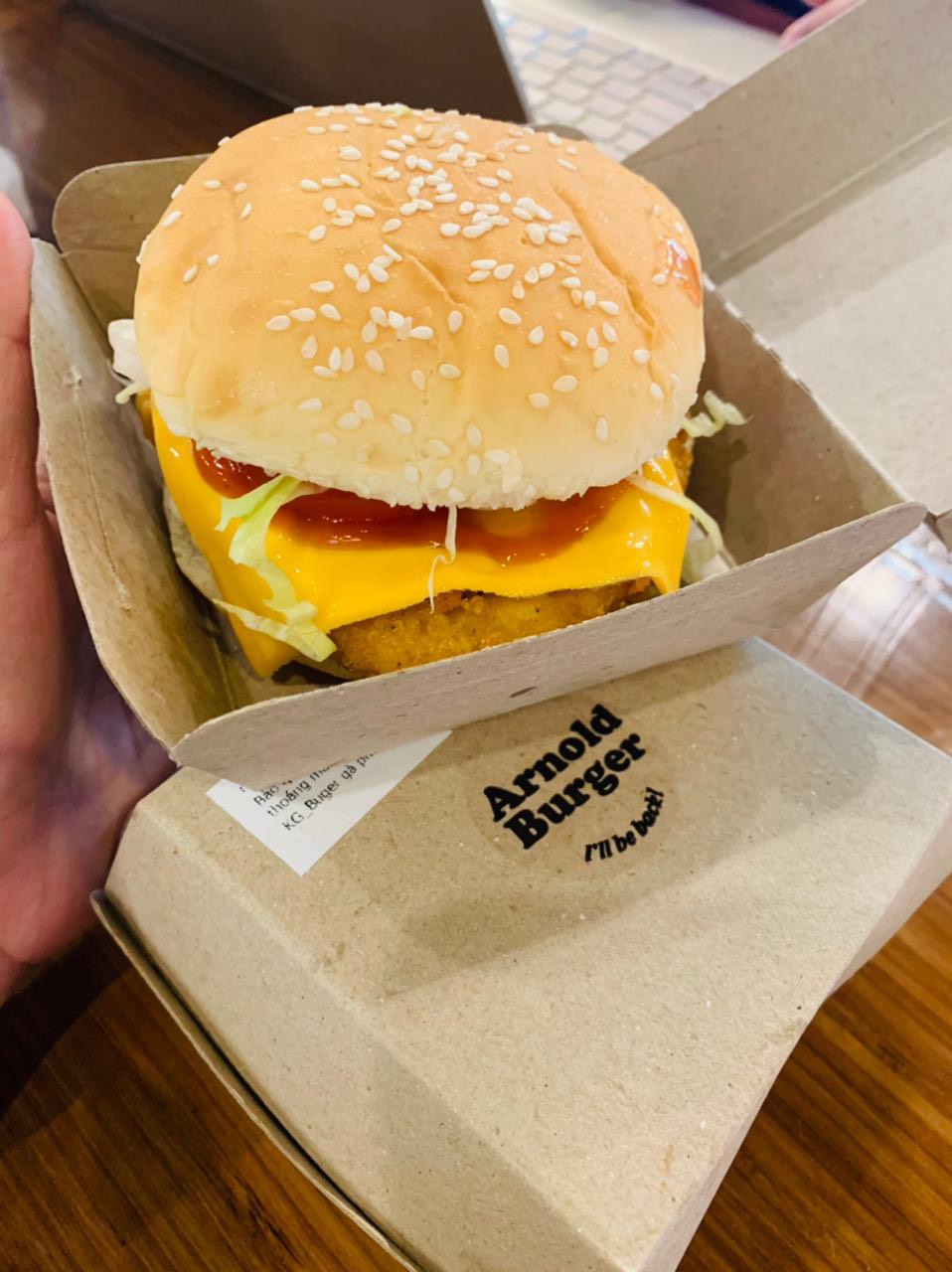 100 Hộp Giấy Đựng Burger (Kraft)