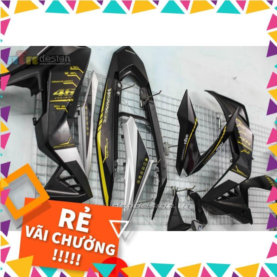 Tem Rời Winner V1 Mẫu Đen Trắng Vàng 46