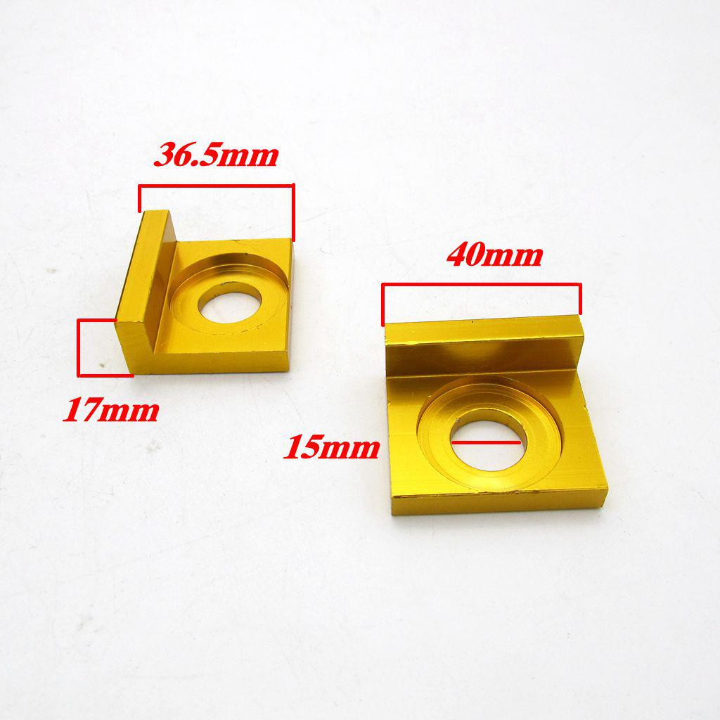 Gold 15mm Chain Adjuster 110cc 125cc PIT Quad Trail Dirt Bike ATV