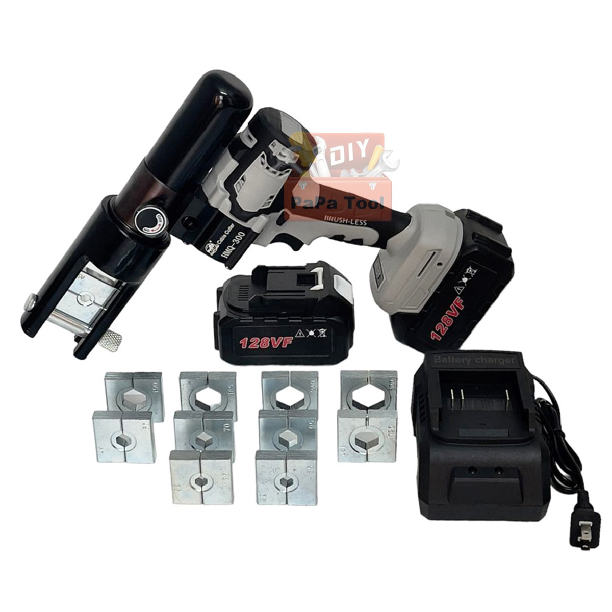 Máy Ép Cos Thủy Lực Dùng Pin Dalushan HMQ-300 – 16-300mm²