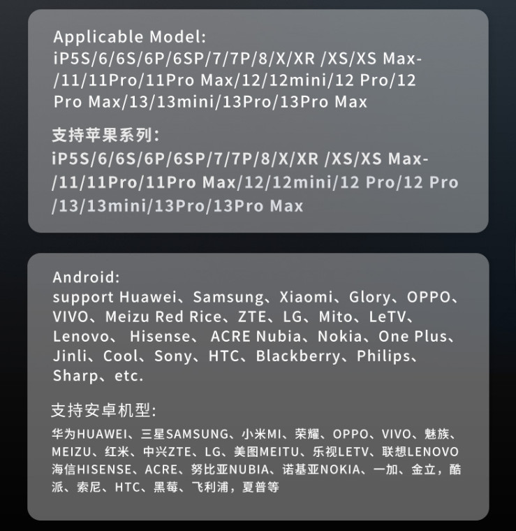 Dây cấp nguồn cho iPhone & Android MECHANIC S24 Max