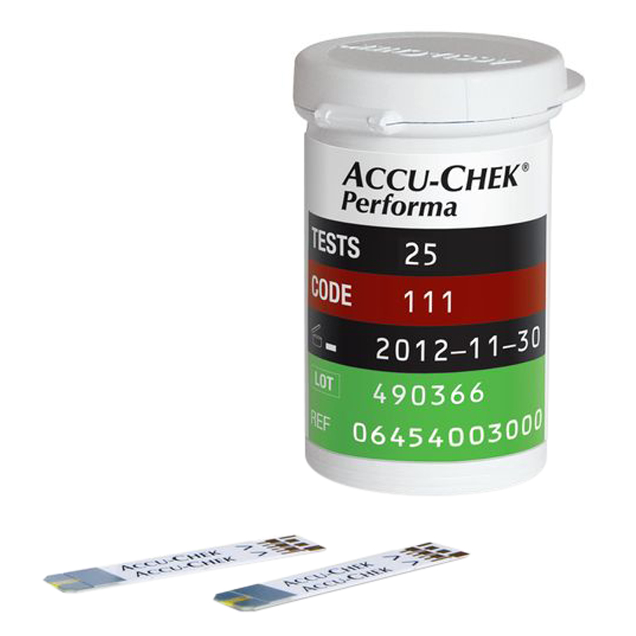 Que Thử Đường Huyết Accu-chek Performa 25