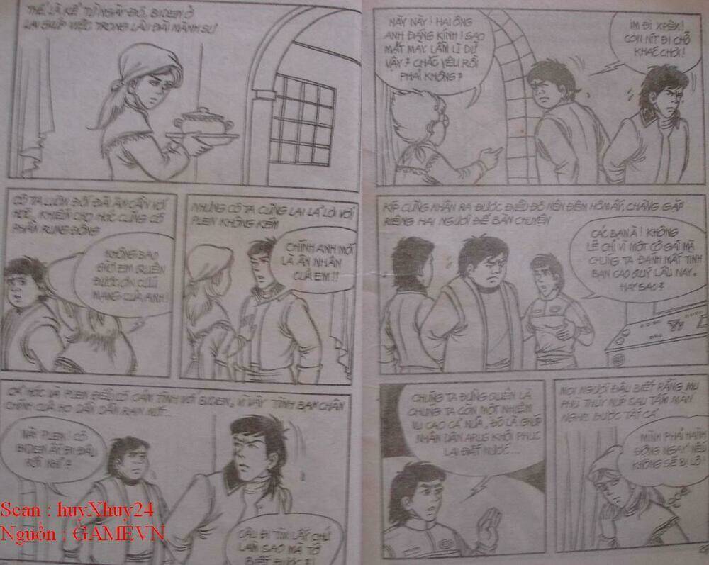 dũng sĩ hesman chapter 6 13