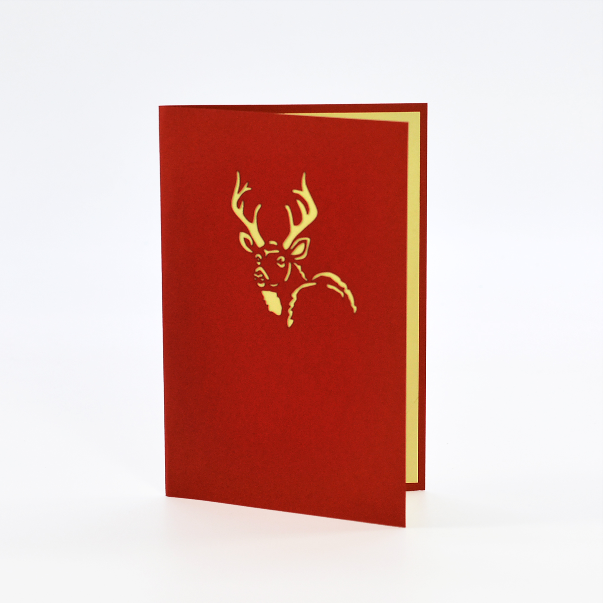 Thiệp nổi 3D handmade, 3D pop-up card Reindeer
Tuần lộc ngày Giáng Sinh, size 10x15cm CN036