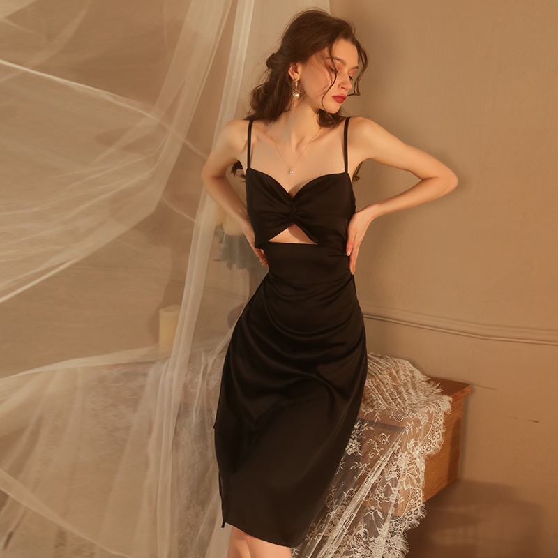 Đầm váy ngủ VICKE SECVIA chất liệu cao cấp không nhăn cao cấp sexy gợi cảm quyến rũ 1408