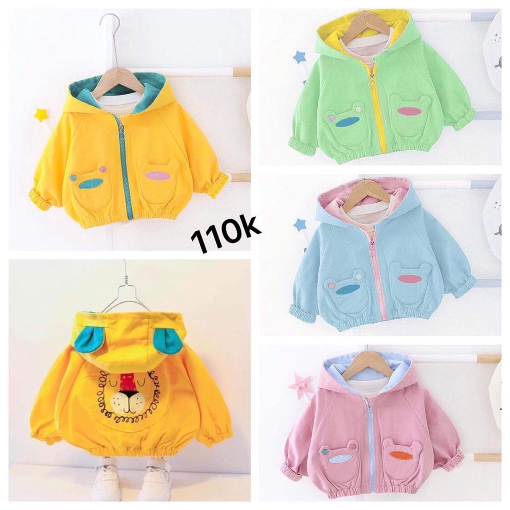 Áo khoác hổ vàng cho bé