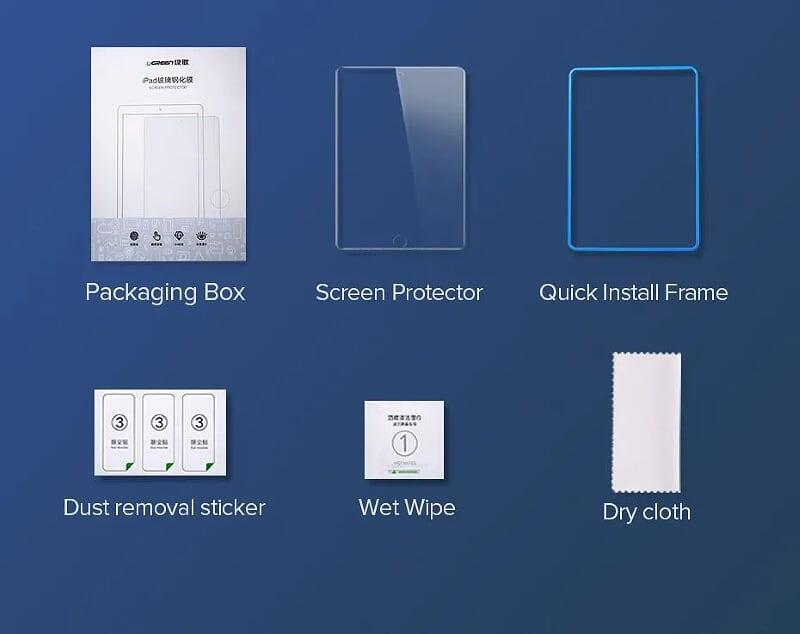 Ugreen UG60534SP115TK 1 miếng dán kính cường lực bảo vệ HD cho iPad Pro 11inch - HÀNG CHÍNH HÃNG