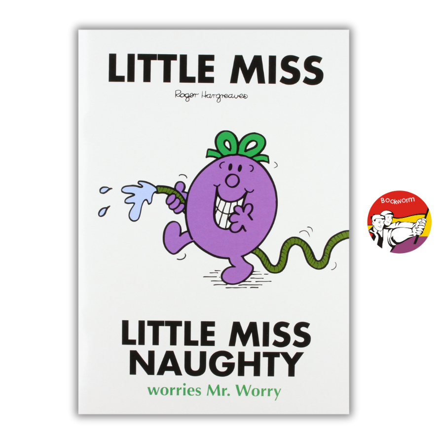 Sách - Little Miss Naughty Worries Mr. Worry by Roger Hargreaves | Children's English Picture Book