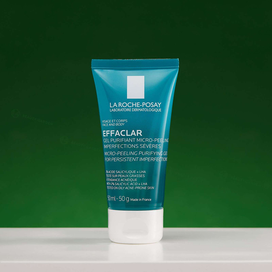 Sữa Rửa Mặt & Sữa Tắm LAROCHEPOSAY Effaclar Micro-Peeling Gel Cleanser làm sạch & giảm mụn 50ml