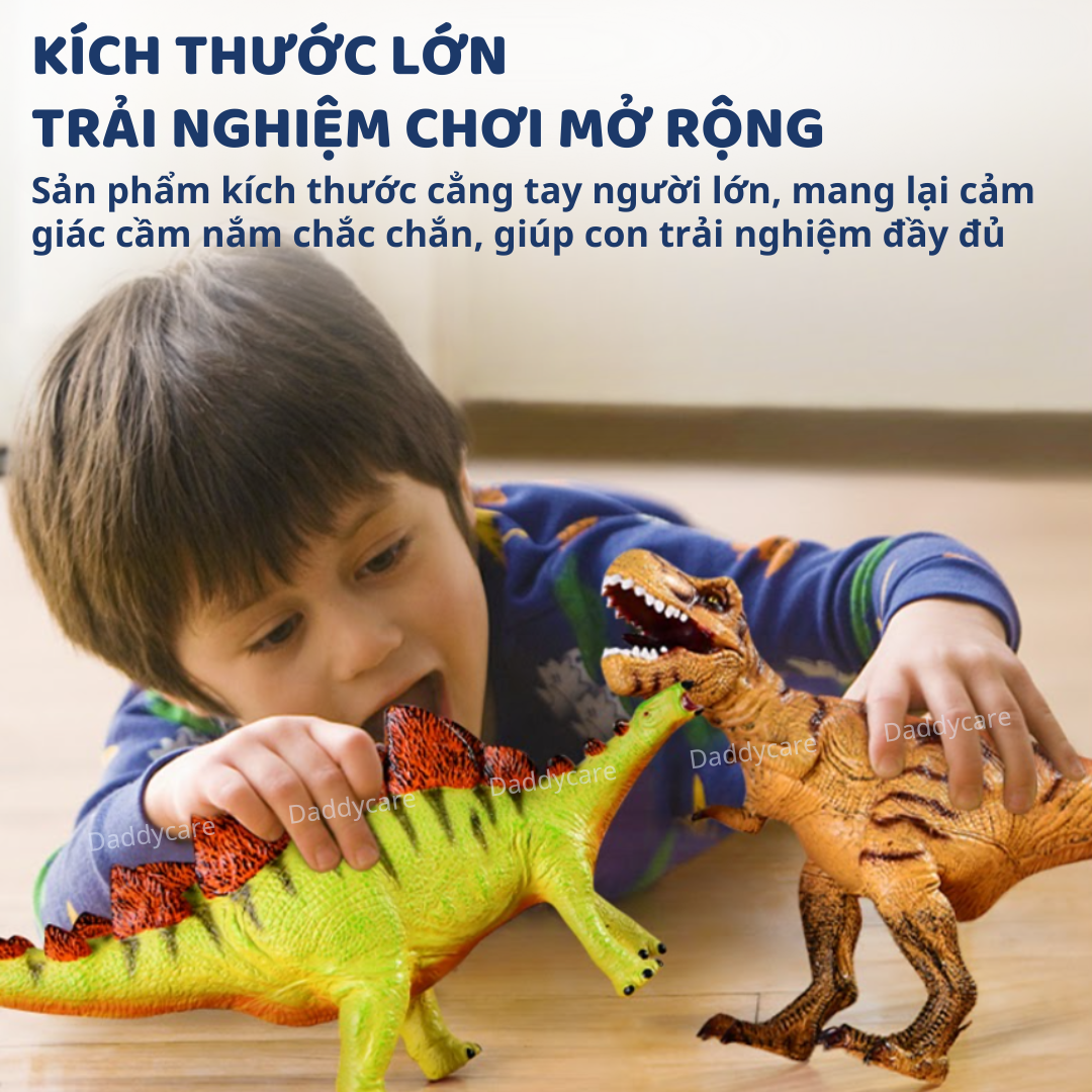Mô hình khủng long mini cao su mềm Mideer Queen sized Simulated Dinosaur, jurassic world T-rex spinosaurus