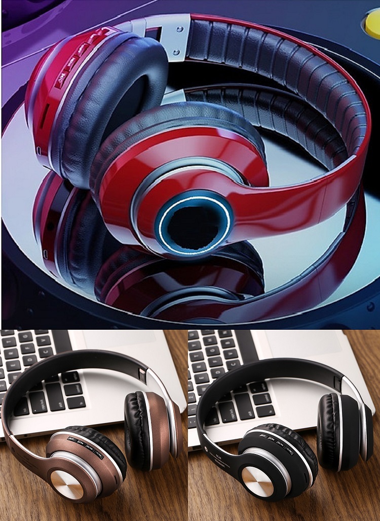 Tai Nghe bluetooth Hỗ Trợ Thẻ Nhớ, Đài FM,