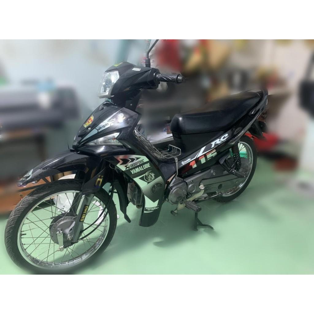 Tem sirius fi RC bạc đen crom