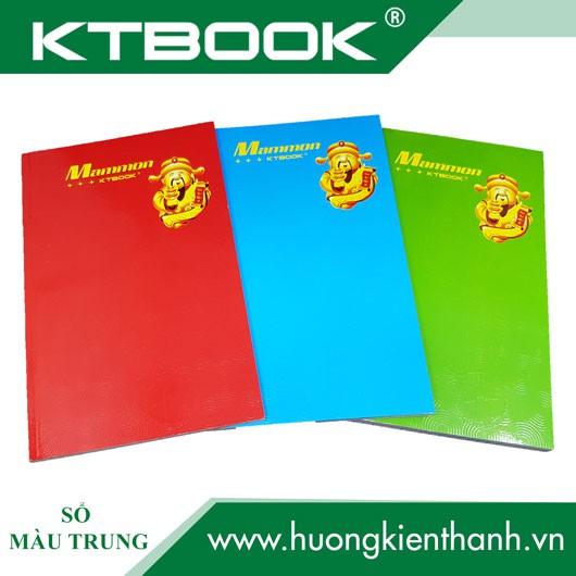 Combo 10 cuốn Sổ Bìa Màu Kim Tuyến Thần Tài Trung Mỏng 80 trang