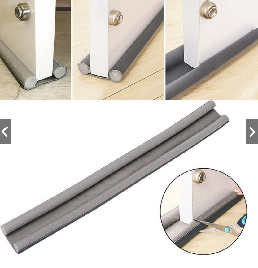 Thanh Nẹp Xốp Chặn Khe Cửa Chặn Đáy Khe Cửa, chặn con trùng tiết kiệm điện năng rất tiện dụng.