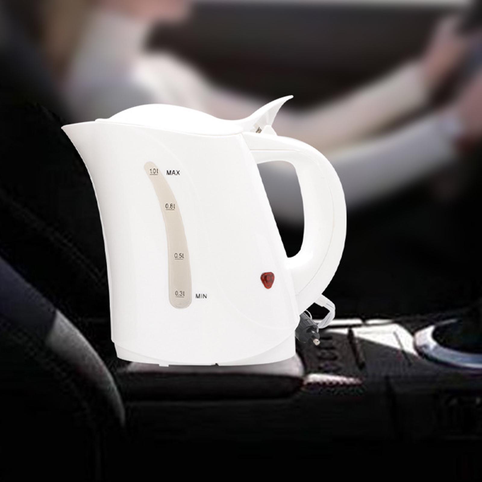 Electric Travel Kettle, Heated Water Tea Coffee Kettle for Road