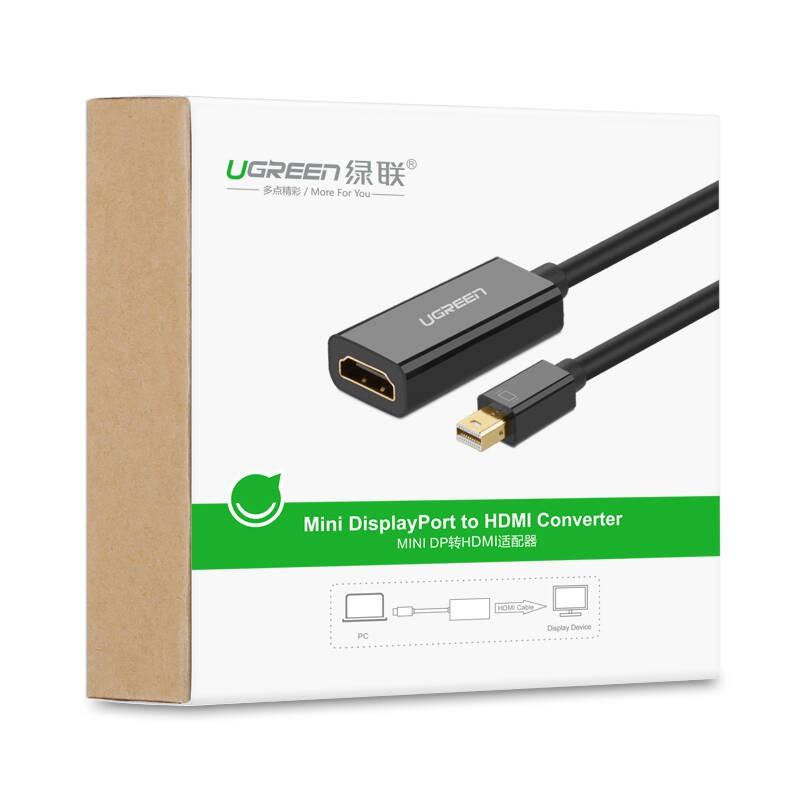 Cáp chuyển đổi Mini DisplayPort sang HDMI female UGREEN MD112 18cm - Hàng chính hãng