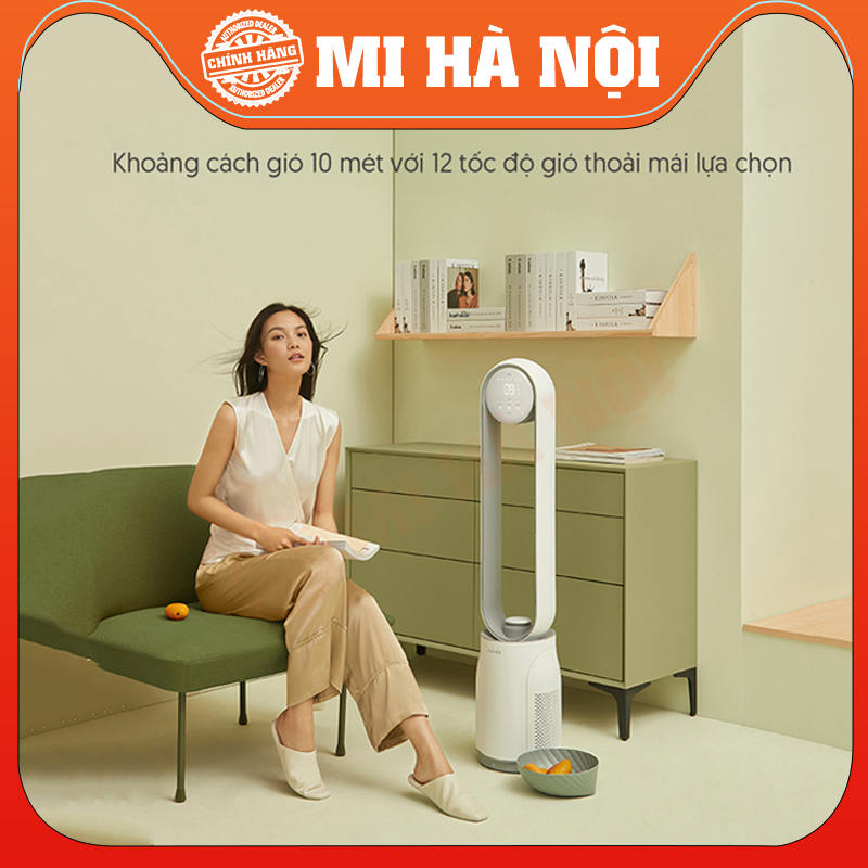 Quạt Không Cánh Tạo Ion Cao Cấp Xiaomi KEHEAL A4 / A3-Kiêm lọc không khí, 12 cấp độ gió, độ ồn thấp- Hàng chính hãng