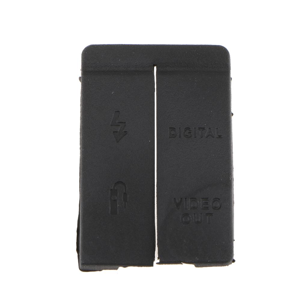 USB HDMI Rubber Dust Door Cover Lid Cap Replacement For Canon EOS 5D Digital Cameras