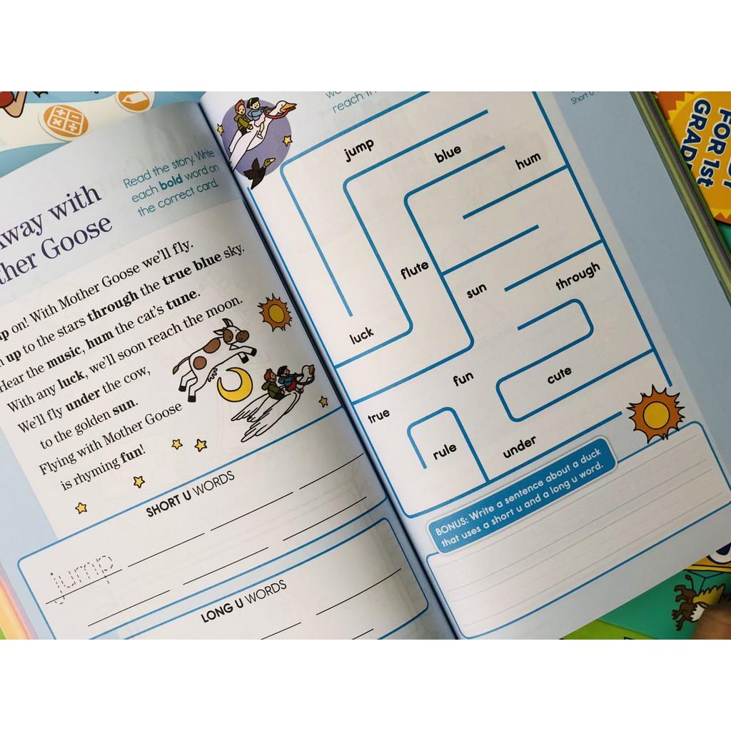 Sách summer brain quest grade 1 &amp; 2 ( 6 - 7 tuổi )