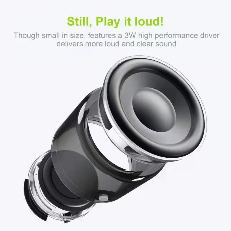 Loa Bluetooth EWA Mini A106 Pro với Bộ tản nhiệt âm trầm tùy chỉnh, Chống nước IPX7