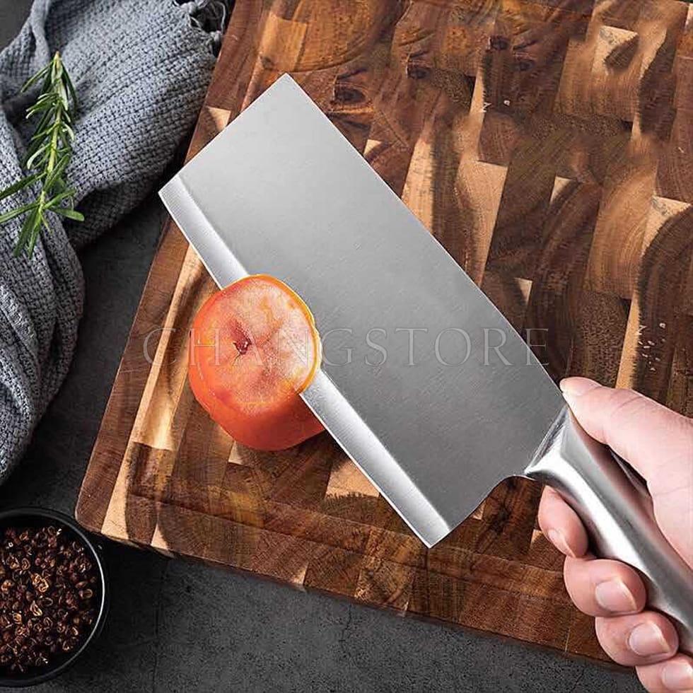 Bộ Dao Inox Nhật 5 Món SEKI Cao Cấp - Bộ dao 5 món nhà bếp kèm khay đựng siêu tiện dụng