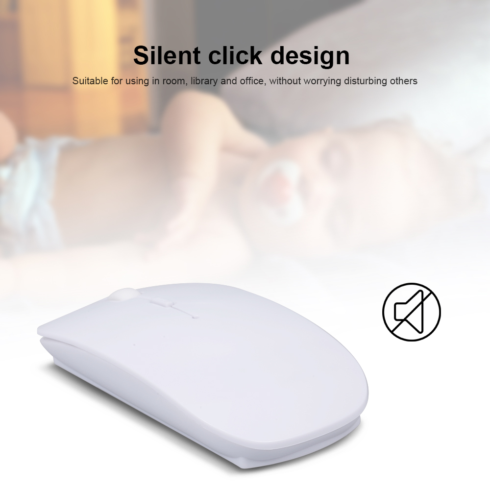 Chuột Ergonomic Chế Độ Kép BT 2.4g Không Dây Cho Máy Tính Xách Tay / PC, Màu Đen