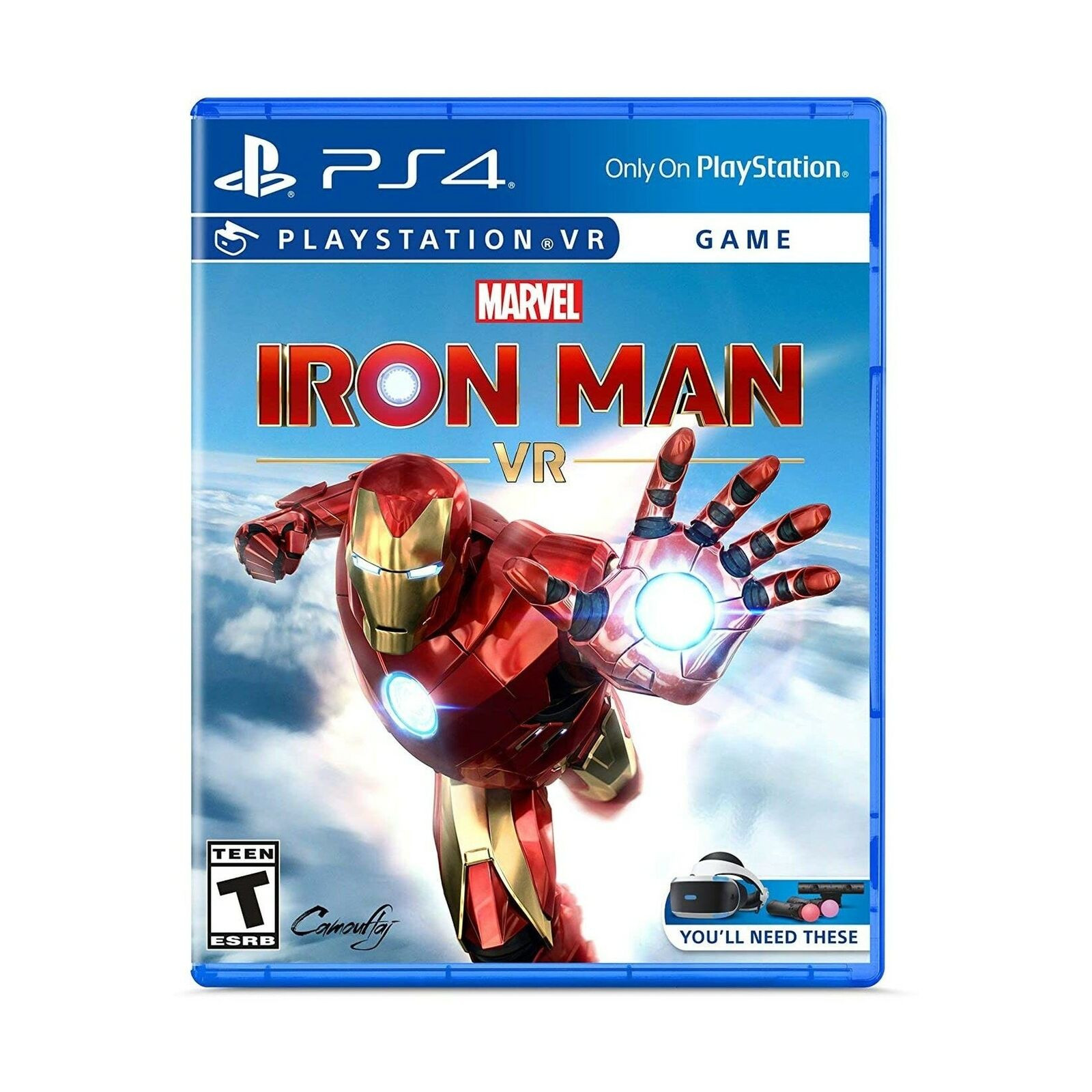 Đĩa Game PS4 Iron Man VR - Hàng Chính Hãng