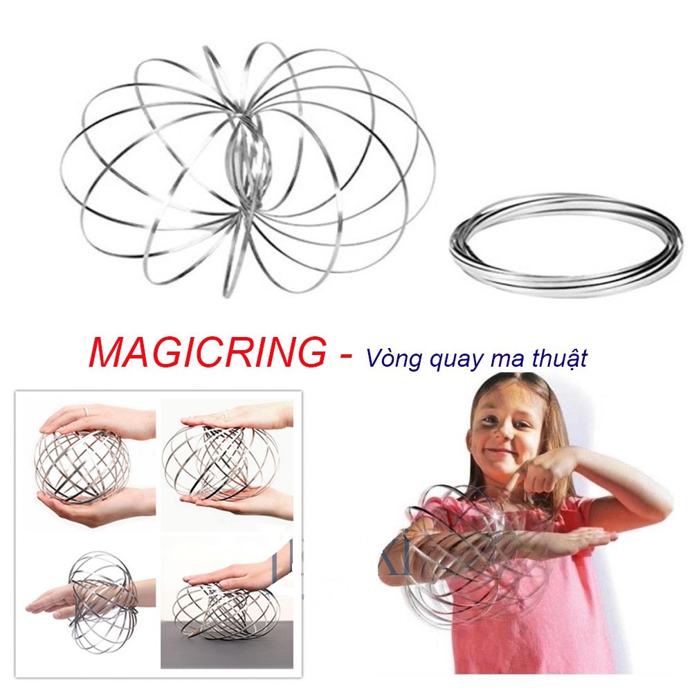 Vòng Xoay Ma Thuật MAGIC RING kích thích Sáng Tạo cho bé