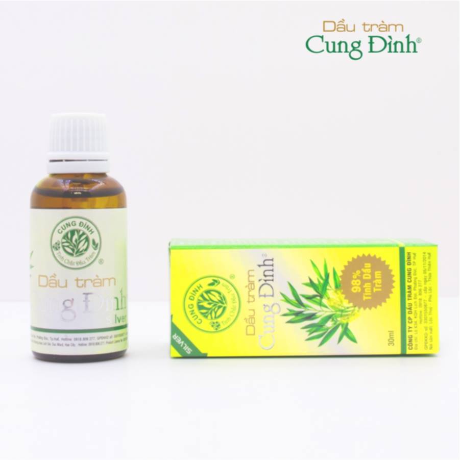 DẦU TRÀM CUNG ĐÌNH SILVER 30ml